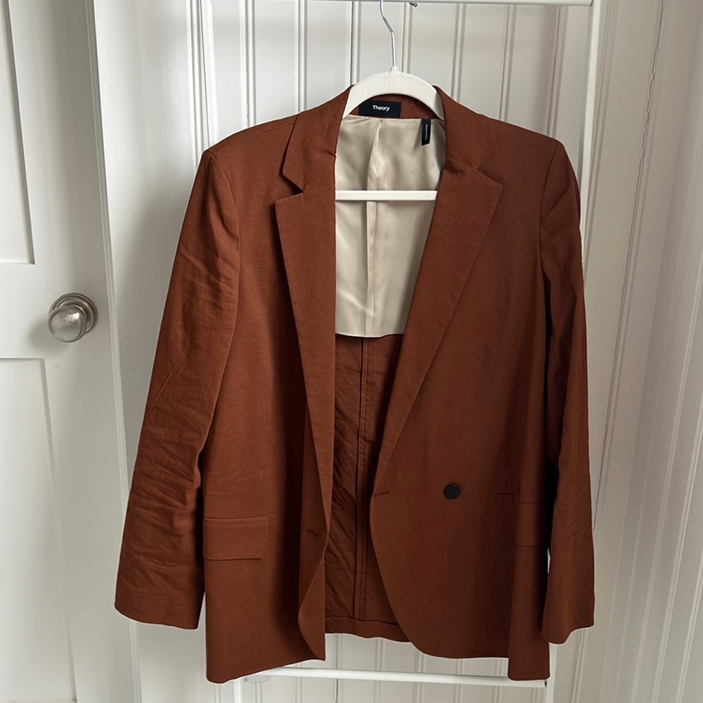 Theory blazer over sized